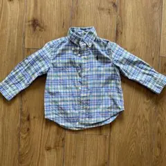 ラルフローレン チェックシャツ 子ども服 キッズ 90cm