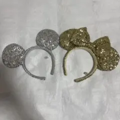 Disney カチューシャ　スパンコール　2つセットのサムネイル