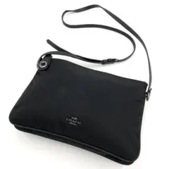 【美品】COACH コーチ F57899 サコッシュ ナイロン ショルダーバッグ