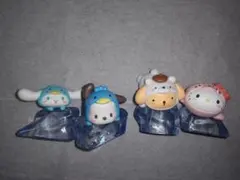 ガチャ サンリオ つるりん南極フィギュア 4体セット
