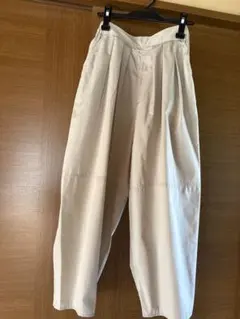 サマンサモスモス　ブルー　ワイドパンツ