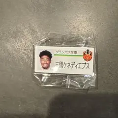 グランパス グラ学名札風アクリルバッジ 三國ケネディエブス