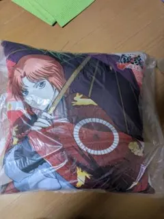サントリー 懸賞品 銀魂 新劇場版 吉原炎上 オリジナルクッション 神威 
