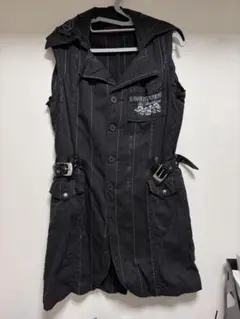 h.NAOTO H.ANARCHYISM ノースリーブ ワンピース ロックパンク