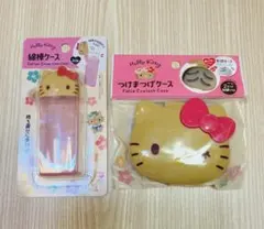 日焼けキティつけまつげケース綿棒ケース