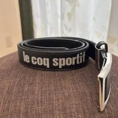 le coq sportif ゴルフ ベルト ブラック