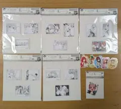 五等分の花嫁　一番くじ　ステーショナリーセット　　一花　二乃　三玖　四葉　五月