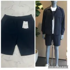 新品 Theory メンズ ハーフパンツ ネイビーのサムネイル