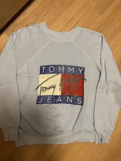TOMMY JEANS スウェット ライトブルー