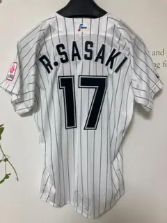 【新品タグ付】千葉ロッテ/佐々木朗希　CLMユニフォーム Mサイズ 千葉ロッテマリーンズ (チバロッテマリーンズ) 応援グッズ M