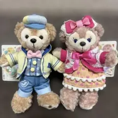 ダッフィー シェリーメイ ぬいぐるみバッジ ハートウォーミングデイズ