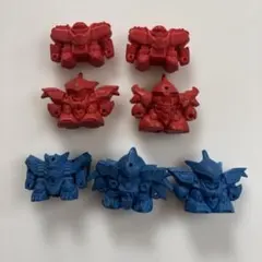 魔神英雄伝ワタル　パロ伝　消しゴムフィギュア　ミニフィギュア　セット 魔神英雄伝ワタル パロ伝 消しゴムフィギュア ミニフィギュア セット