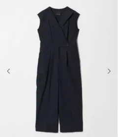 新品】conte フロントジップ Vネック オールインワン - メルカリ