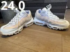 Nike Air Max 95 ホワイト/ピンク　24.0