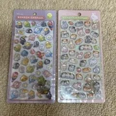 【新品】ボンボンドロップシール　トリ　モルモット&ウサギ