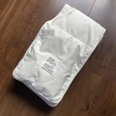 ホワイト ポリエステル マフラー フリーサイズ