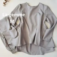 美品　La-gemme バックティアード セットアップ パール　卒業式 入学式