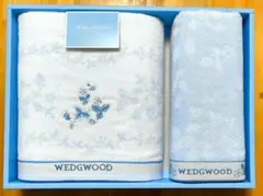 WEDGWOOD バスタオル+フェイスタオル BLUE WW4670のサムネイル