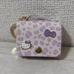 【新品】ハローキティ　チャームバッグ　パープル