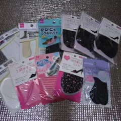 靴脱げ防止　前滑り防止　靴　つま先　かかと