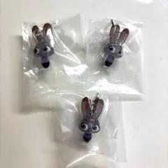 ズートピア ジュディ 3個セット 新品未開封 ガチャガチャ