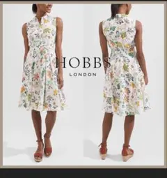 Hobbs London キャサリン妃愛用ブランド 花柄ラップワンピース uk8 Hobbs London キャサリン妃愛用ブランド 花柄ラップワンピース uk8