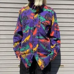 80〜90年代 Wrangler ラングラー ネイティブ柄 XL〜XXL相当