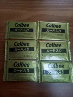 Calbee カード入りスナック 6パック