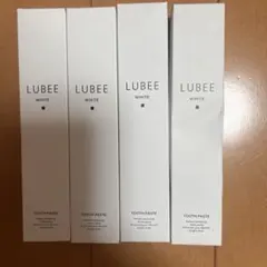 ルビーホワイト ホワイト二ング 歯磨き粉 4本セット