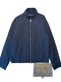 WOOLRICH ウールリッチ 日本製 コットンジャケット M ネイビー 美品のサムネイル