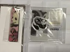 呪術廻戦展 アクリルXフィギュア メタルキーホルダー パンダ