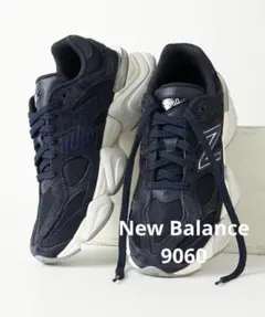 ☆ New Balance 9060 スニーカー 靴 ネイビー 26cm