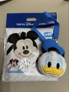 東京ディズニーリゾート ドナルドダッグ キーチェーン ミニポーチ 小物入れ