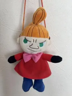 リトルミイ　ぬいぐるみ　マスコット　首からぶら下げれる　がま口　小物小銭入れ