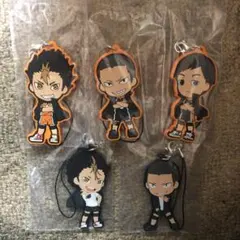 ハイキュー　ラバーストラップ 一番くじ　ラバスト