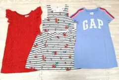 美品　GAP KIDS　Ｈ＆М　110cm　ワンピース　セット　まとめ売り