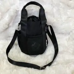 MARY QUANT マリークワント 2wayショルダーバッグ 巾着　ブラック