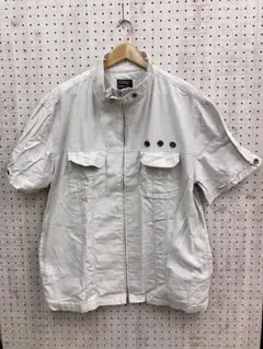 Splendid satisfaction Y2Kジップアップ 半袖ワークシャツのサムネイル