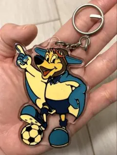 Jリーグ横浜フリューゲルスマスコットとび丸くんアクリルキーホルダー