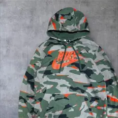 Nike カモフラージュ フード付きパーカー Mサイズ