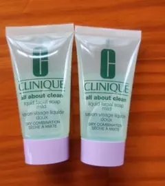 クリニーク　リキッドフェーシャフソープ　マイルド　30ml 　2個セットのサムネイル