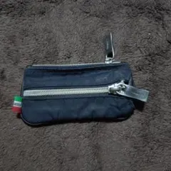 オロビアンコ Orobianco ナイロン ブラック キーケース 2つジッパー