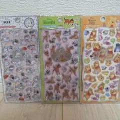 【正規品】プチドロップステッカー　ディズニー　セット