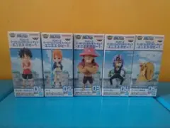 ワンピース ワールドコレクタブルフィギュア エニエスロビー1 全5種コンプセット