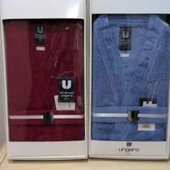 未開封☆emanuel ungaro 紳士用 (L)&婦人用(M)ペアバスローブのサムネイル