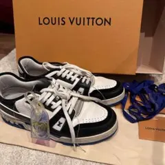 ルイヴィトン　 LVトレイナーラインスニーカー アップサイクリング プリズム