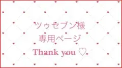 ツゥセブン様専用ページ