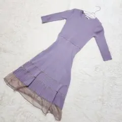 PROPORTION BODY DRESSING ニット ロングワンピース S