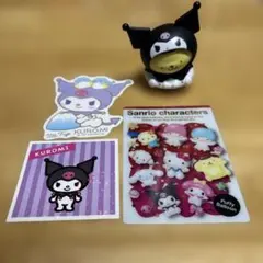 クロミ フィギュアとシールセット
