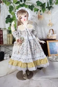 ドール服　狸のファンタジー様製　白茶　MDD kumako ディーラー様製 ドール 衣装 1/4 mdd kumako 狸のファンタジー - メルカリ